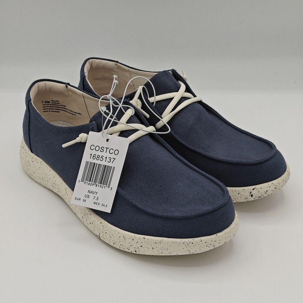 Jsport "Wenden" Women's Light Weight Slip-On Canvas Shoe (Navy) – NEW Pick Size